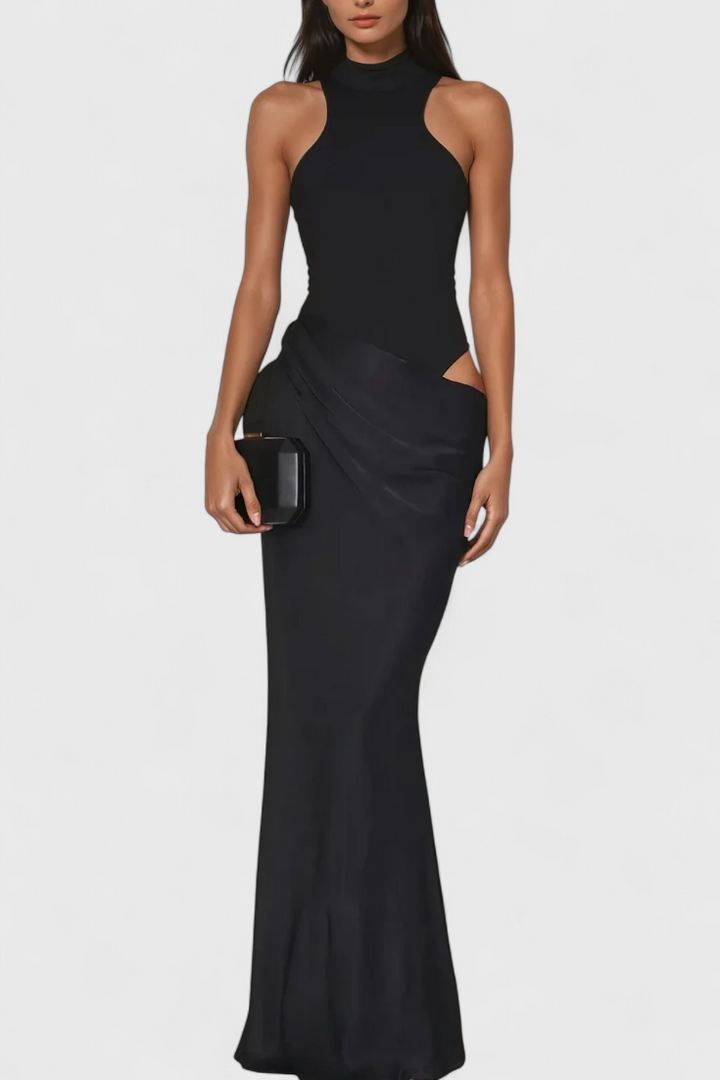 Maxi Abito Mafalda con Top a Canotta e Silhouette Affusolata