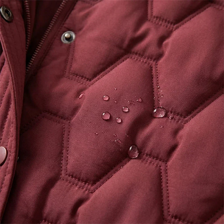 Lizza – Longline Hooded Down Coat