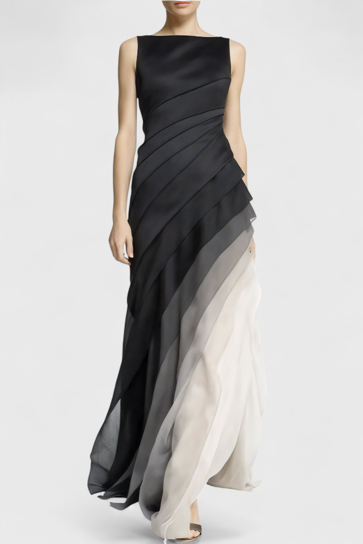 Angela Layered Gradient Dress – The Harrington Sisters