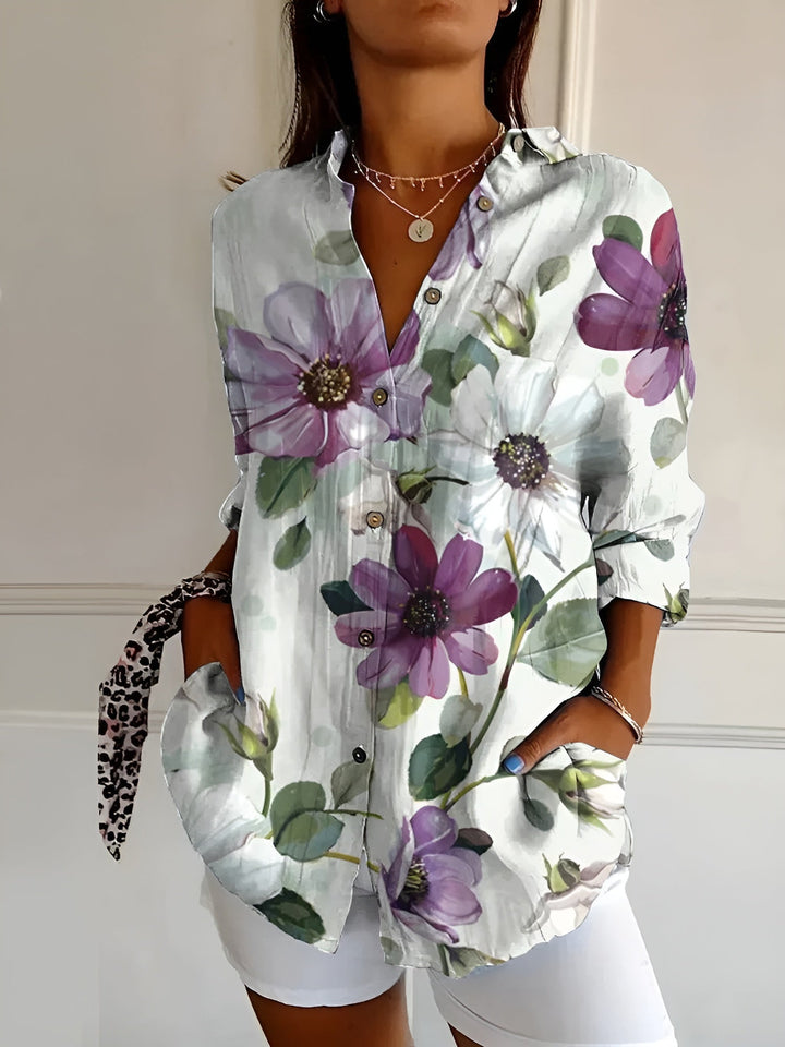 Maia | Camicetta Floreale Estiva