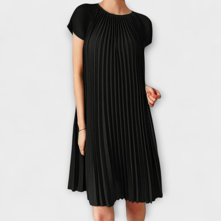 Elegante Abito Plissettato