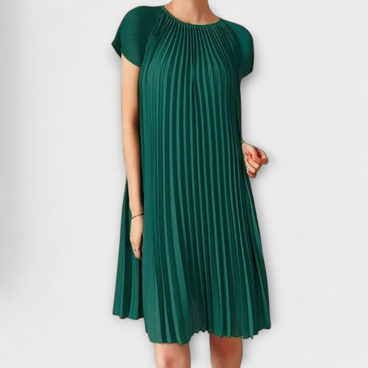 Elegante Abito Plissettato