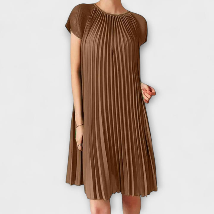 Elegante Abito Plissettato