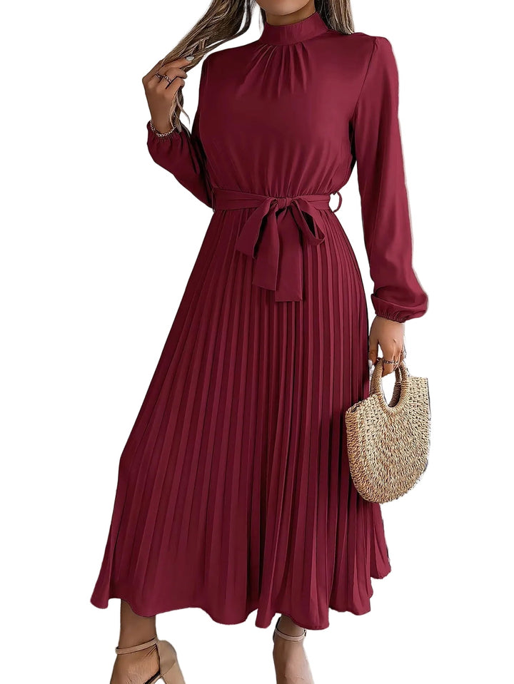 Sorayae | Abito lungo plissettato elegante