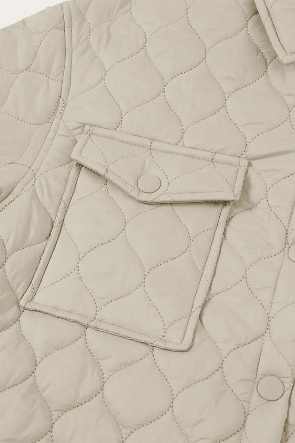 Diamond Quilted Jacket for Women – Collared Snap Front Lightweight Barn Jacket, Classic Fall Outerwear